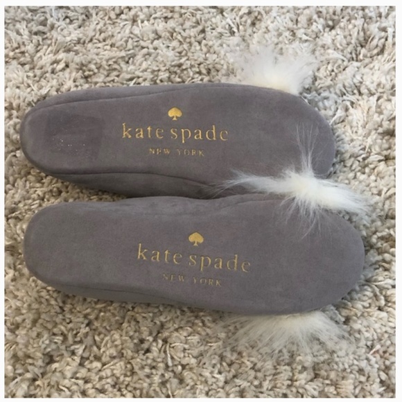 kate spade samantha owl slippers size 6 nwt - Picture 6 of 7